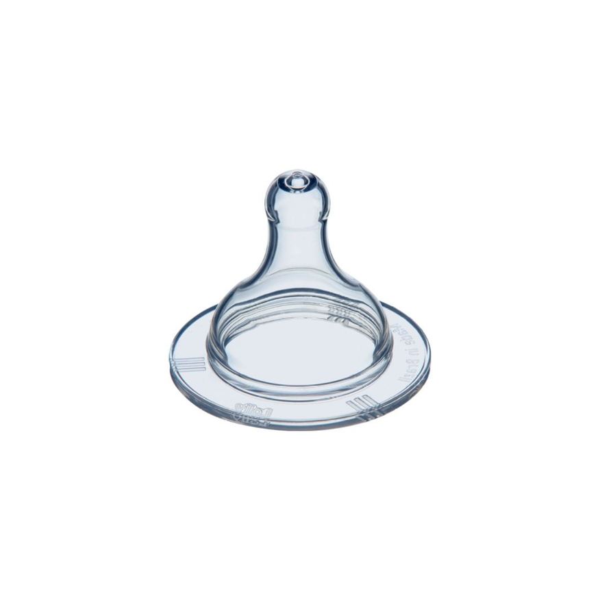 Lolly Bico para Mamadeira Nenny Redondo 0 a 6 meses Líquidos Ralo Silicone 1 Unidade