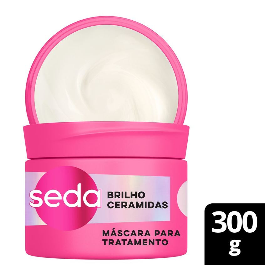 Seda Máscara Capilar Brilho Ceramidas 300g