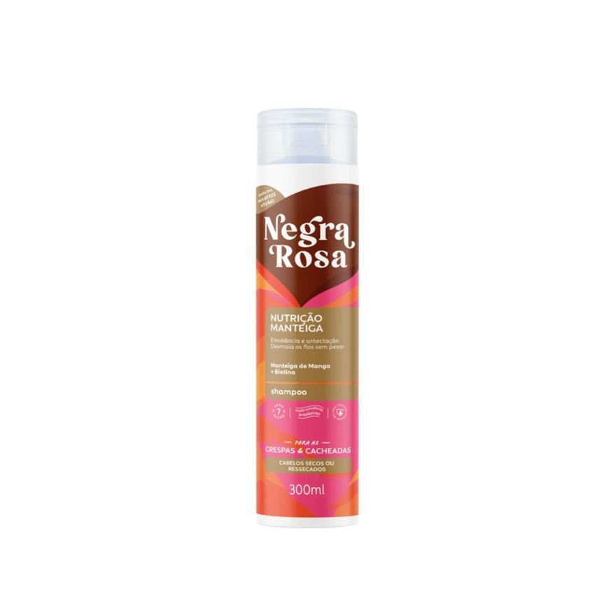 Negra Rosa Shampoo Nutrição Manteiga 300ml
