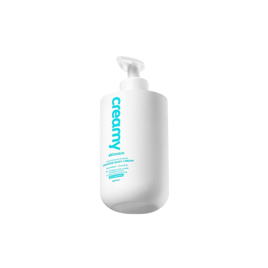 Creamy Loção Hidratante Ceramide Body Cream Sem Fragrância 400ml