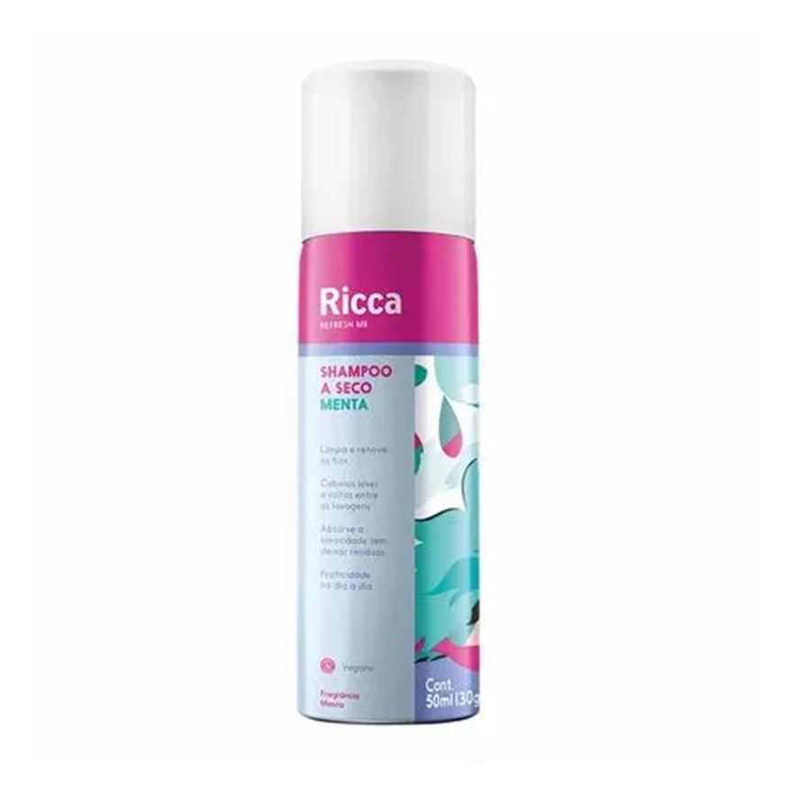 Ricca Shampoo A Seco Menta 50ml