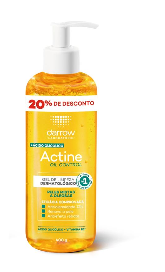 Darrow Gel De Limpeza Actine Oil Control 400g