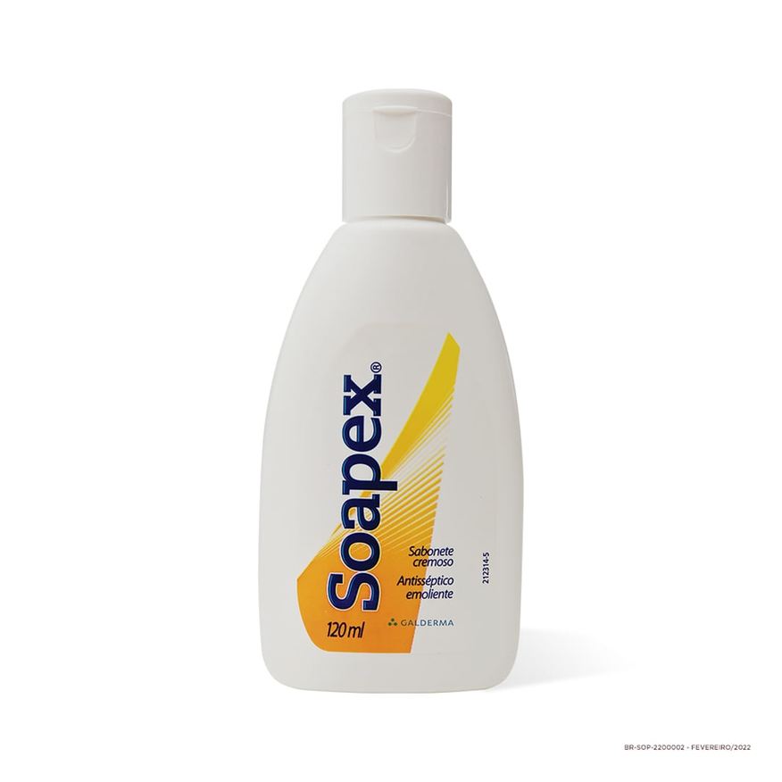 Soapex Sabonete Líquido Cremoso Antisséptico 120ml