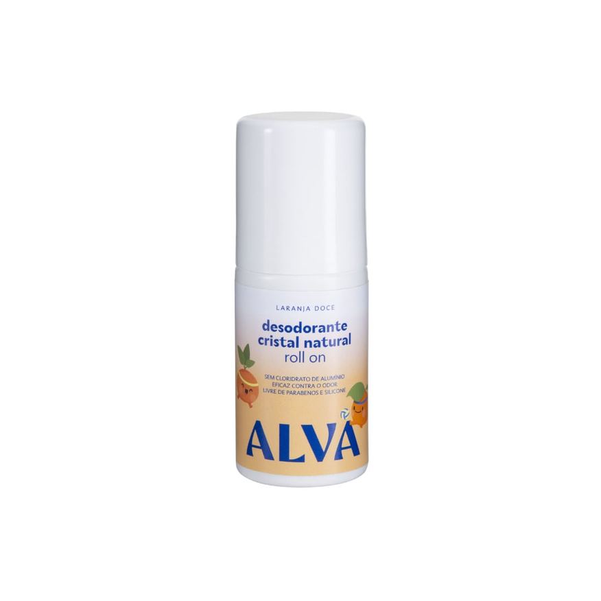 Alva Desodorante Roll On Infantil Laranja Doce 50ml