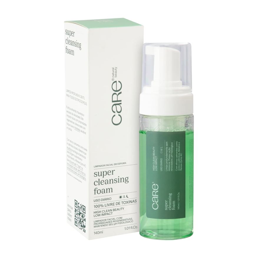 Care Espuma De Limpeza Super Cleansing Foam 140ml