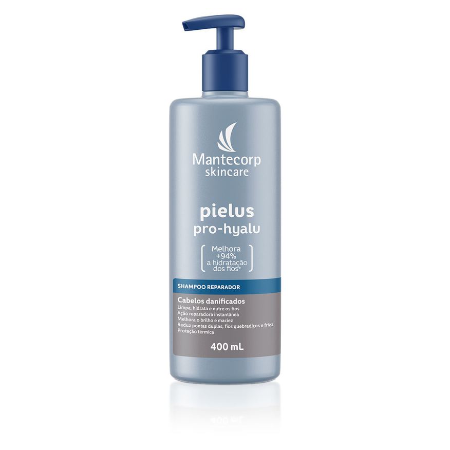 Pielus Shampoo Reparador Mantecorp Skincare Pro-Hyalu 400ml