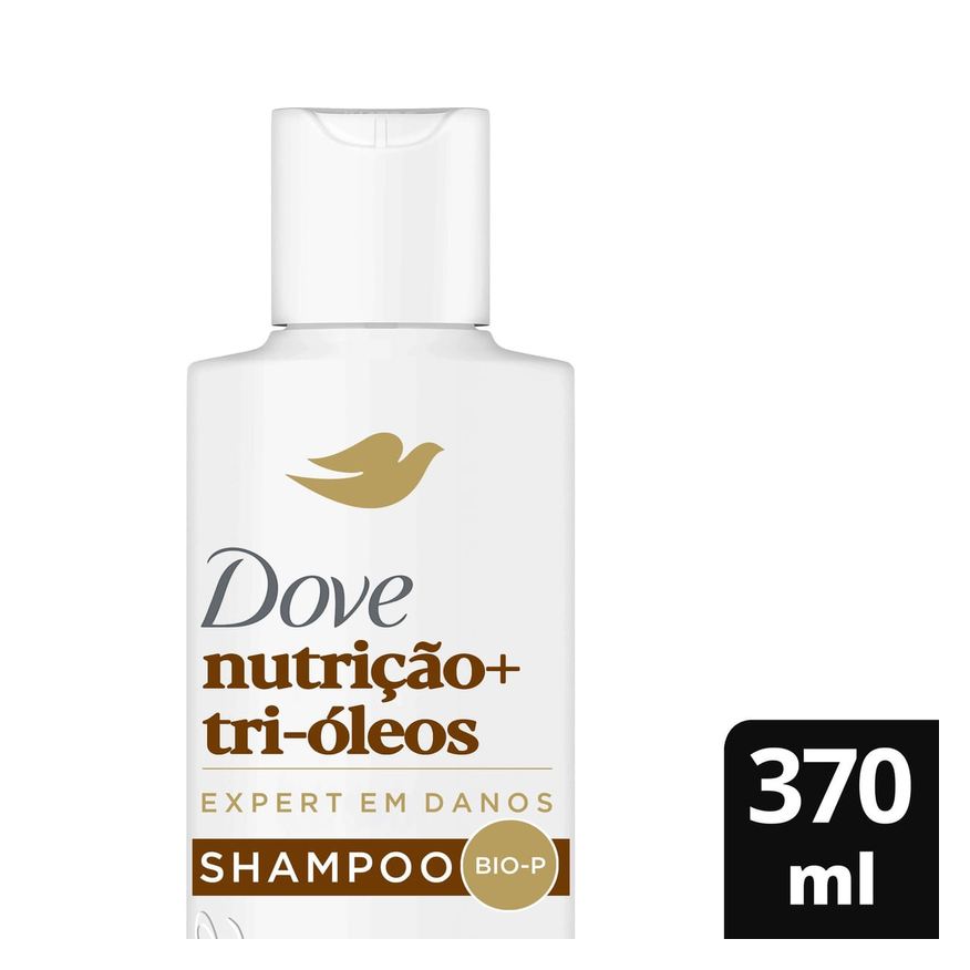 Dove Shampoo Nutrição + Tri-Óleos 370ml