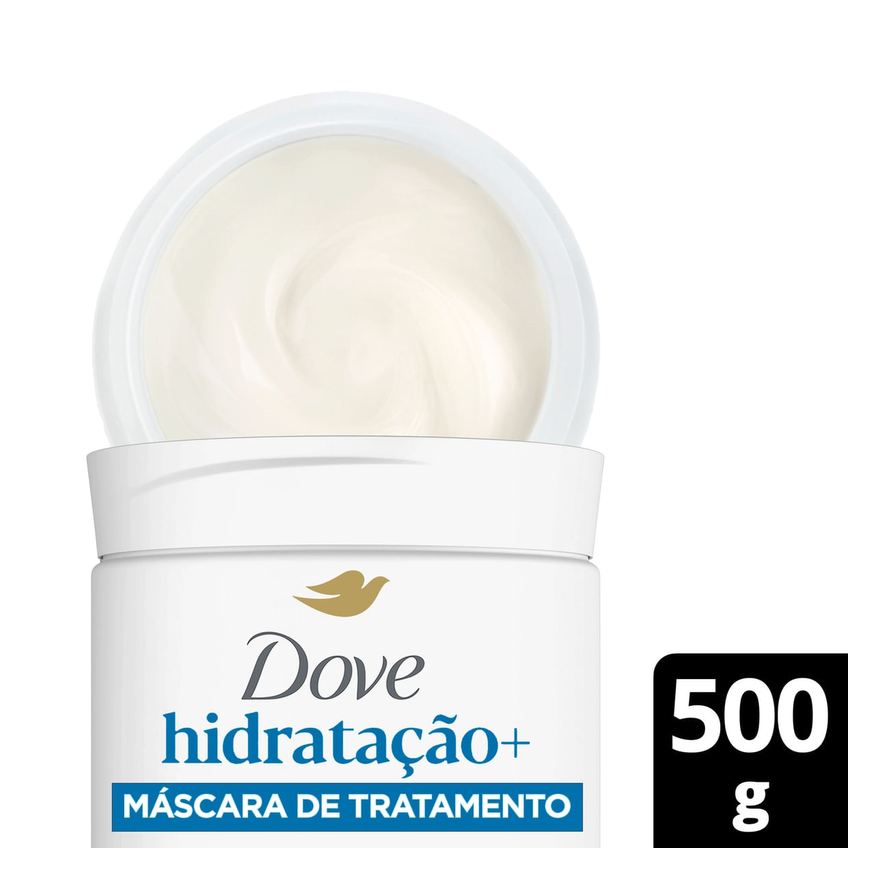 Dove Máscara 2 Em 1 Hidratação + Hialuron-Vit 500g