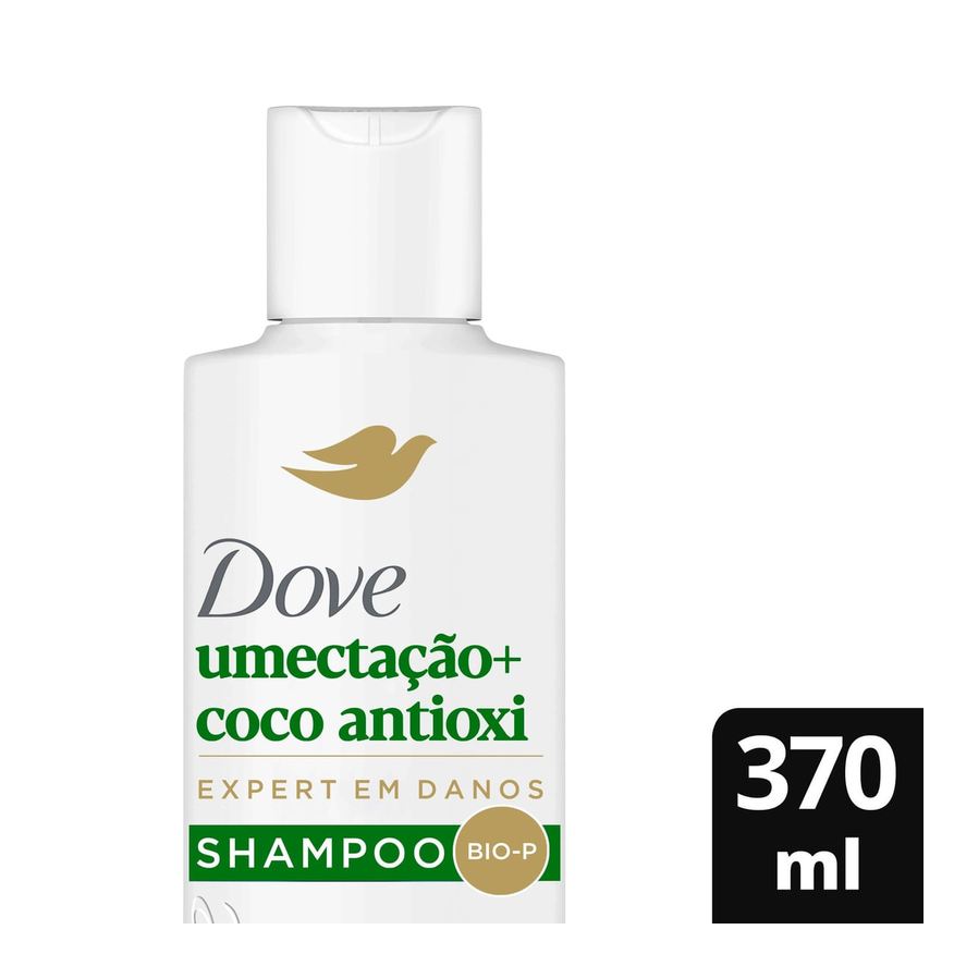 Dove Shampoo Umectação + Coco Antioxi 370ml