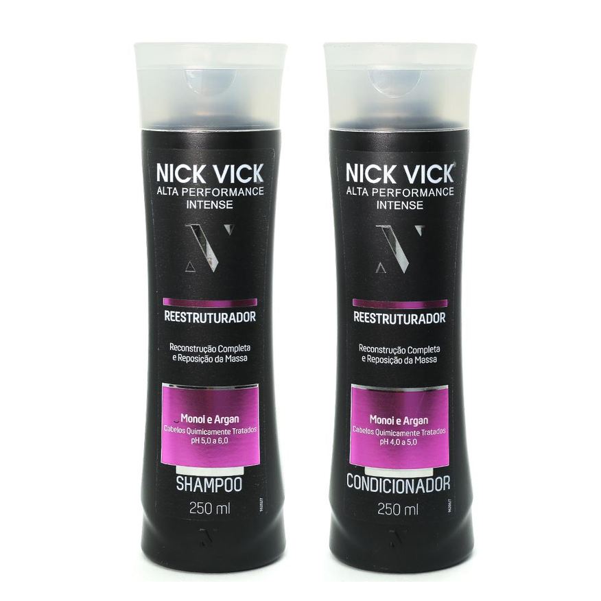 Nick Vick Kit Reestruturador - Shampoo - Condicionador