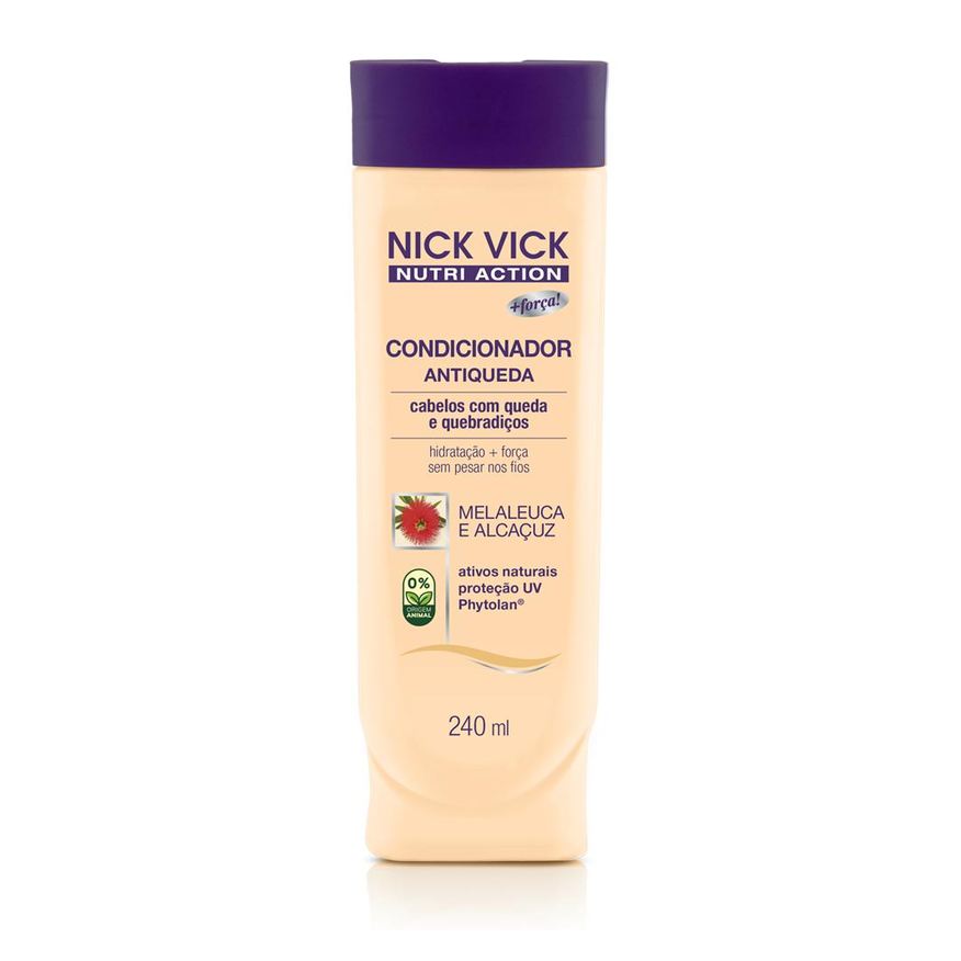 Nick Vick Condicionador Antiqueda Nutri Action - 240ml