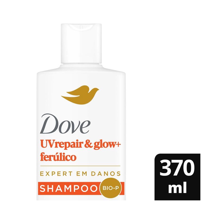 Dove Shampoo Uv Repair Glow + Ferúlico 370ml