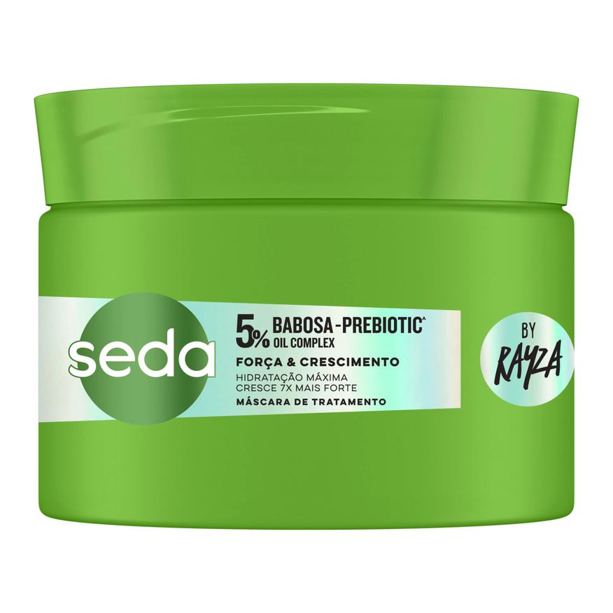 Seda Máscara De Tratamento 5% Babosa-Prebiotic Oil Complex By Rayza 300ml