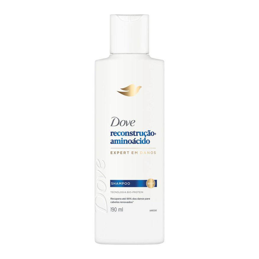 Dove Shampoo Reconstrução + Aminoácido 190ml
