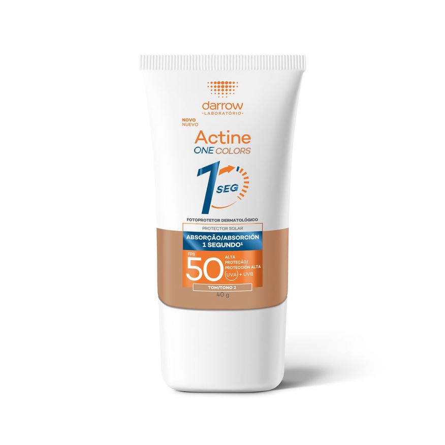 Darrow Protetor Solar Facial Dw Actine One Spf50 Médio 40g