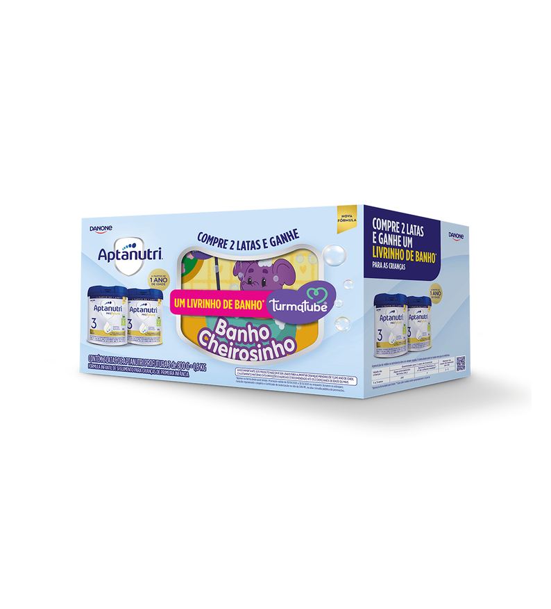 Aptanutri Pack Profutura 800g Cada + Brinde Livrinho De Banho