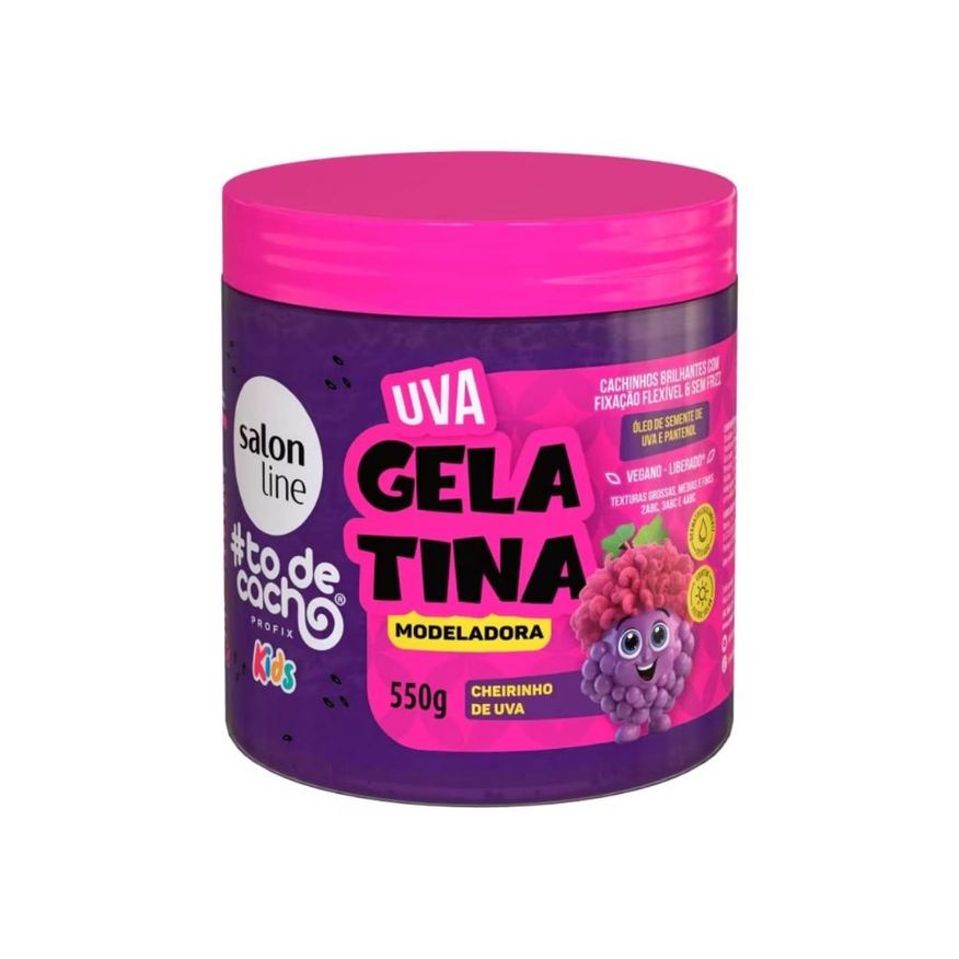 Salon Line #todecacho Kids Gelatina Uva Modeladora 550g
