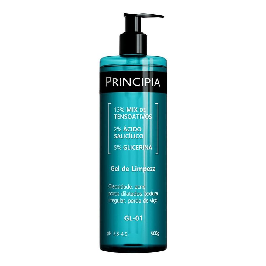 Principia Gel De Limpeza Facial Skincare Gl-01 500ml