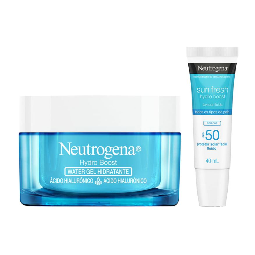 Neutrogena Kit Hydro Boost - Hidratante Facial 50g + Protetor 40ml