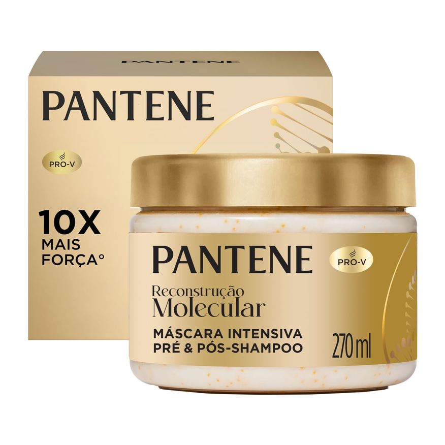Pantene Máscara Intensiva Reconstrução Molecular 270ml