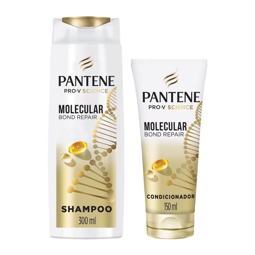 Pantene Kit Shampoo 300ml + Condicionador 150ml Molecular Bond Repair
