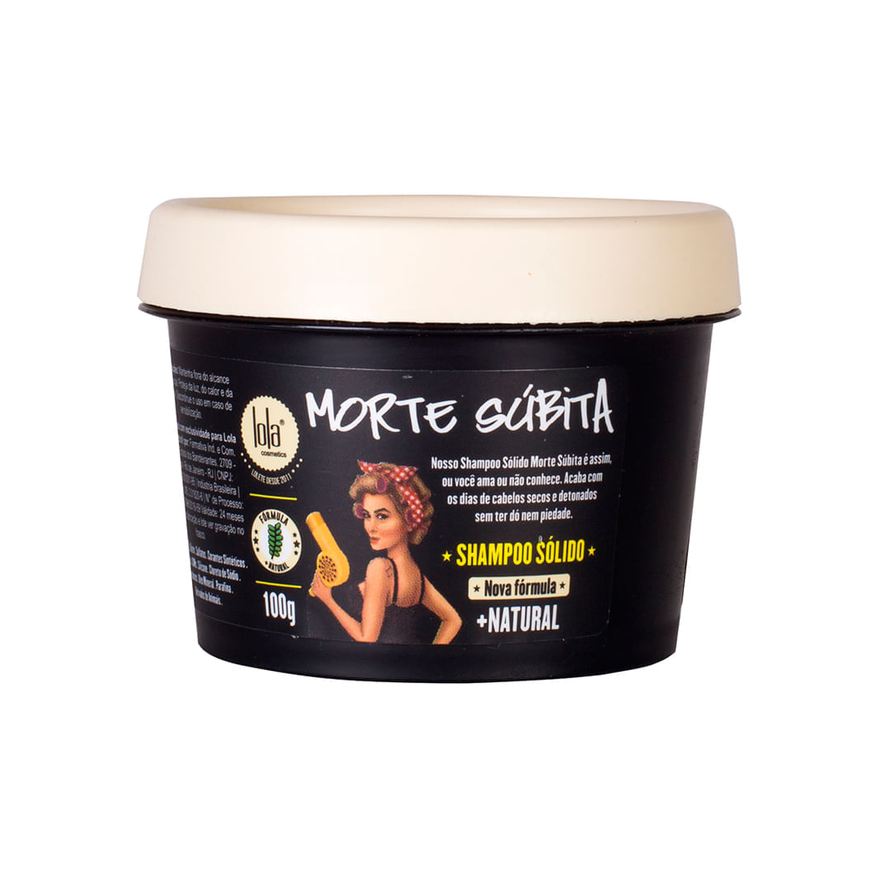 Lola From Rio Lola Cosmetics - Shampoo Sólido Morte Súbita - 100g
