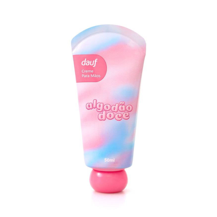 Dauf Hidratante Para Mãos Algodão Doce Bisnaga 50ml