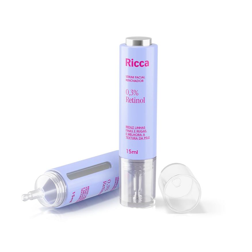 Ricca Sérum Facial Renovador Retinol 15ml