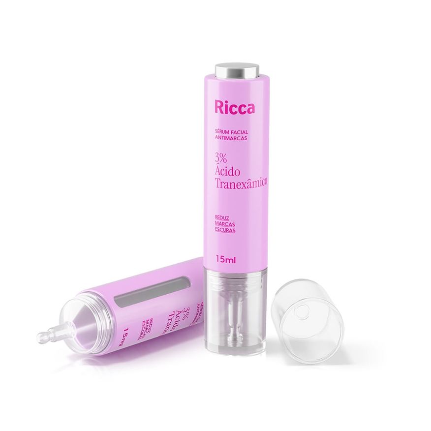 Ricca Sérum Facial Antimarcas Ácido Tranexâmico 15ml