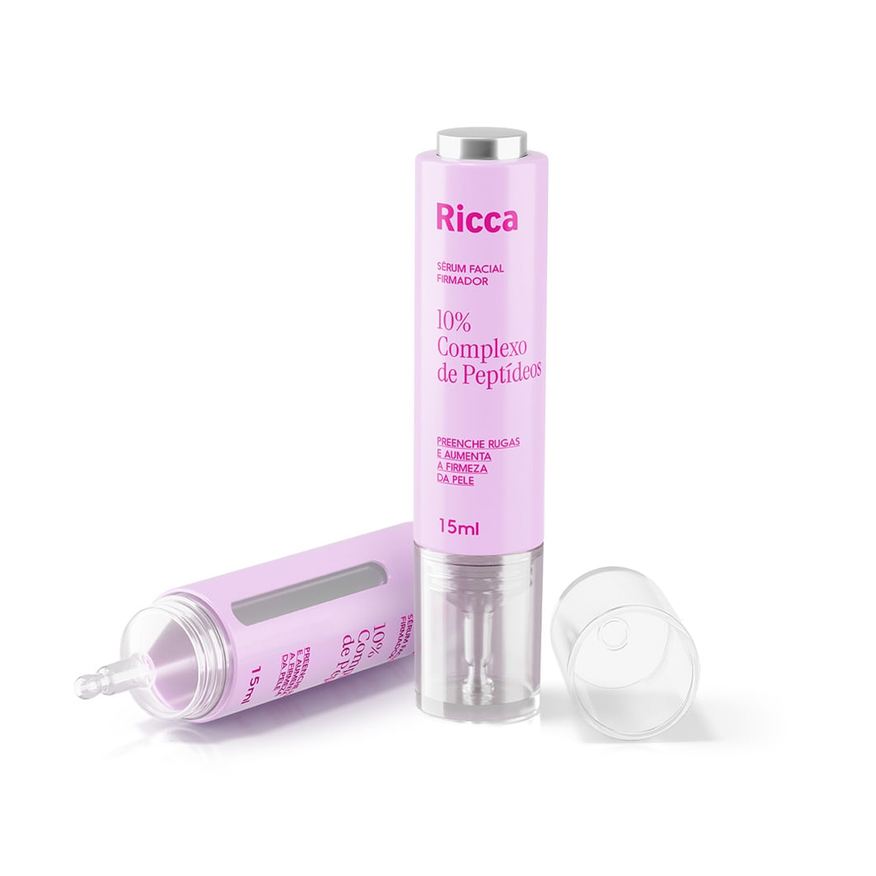 Ricca Sérum Facial Firmador Peptídeos 15ml