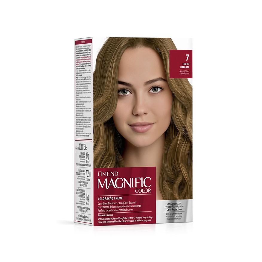 Amend Tinta De Cabelo Magnific 70 Louro Natural