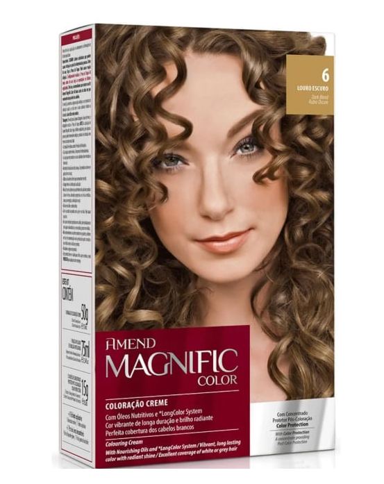 Amend Titna De Cabelo Magnific 60 Louro Escuro