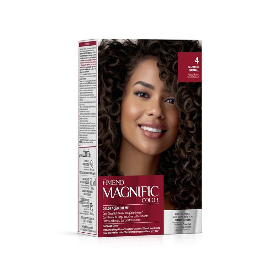Amend Tinta De Cabelo Magnific 40 Castanho Natural