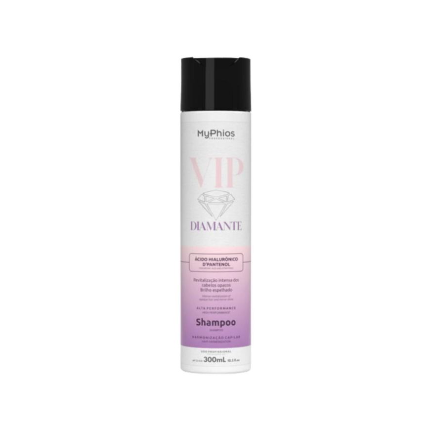 MyPhios Professional MyPhios - Shampoo VIP Diamante Brilho e Maciez 300ml