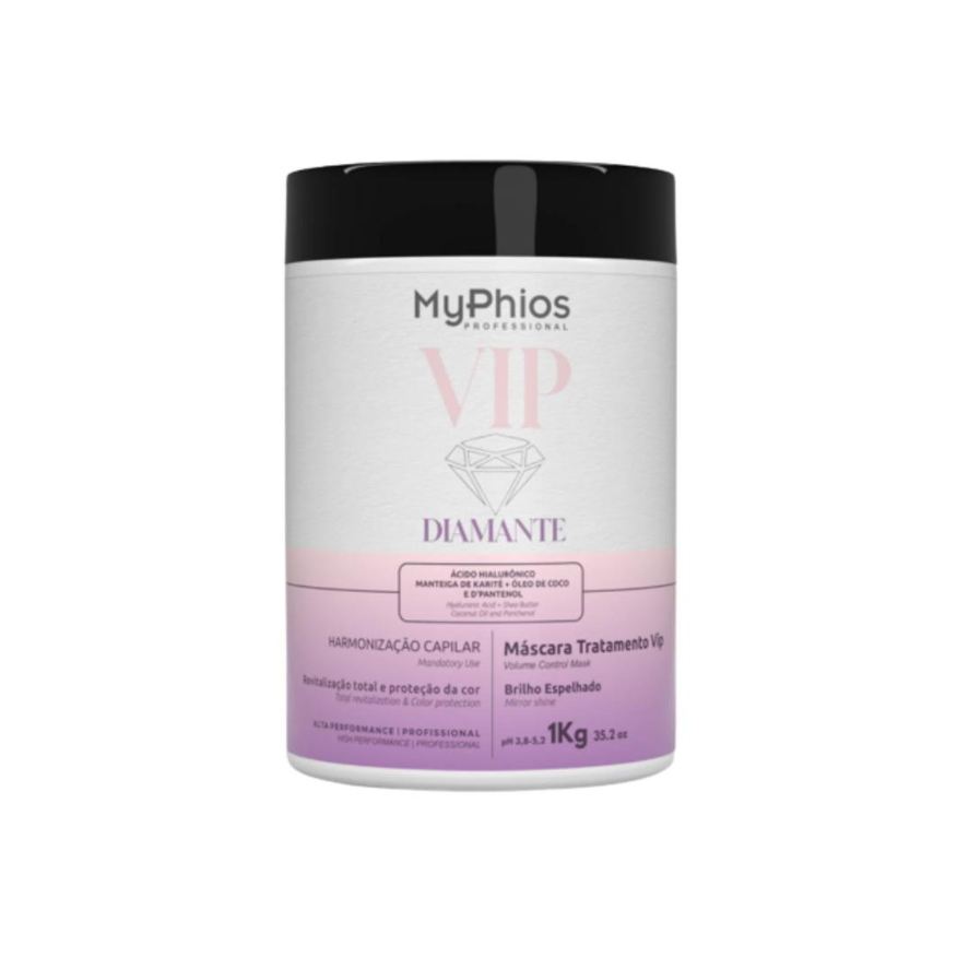 MyPhios Professional MyPhios VIP Diamante - Máscara Hidratação Brilho Intenso - 1kg