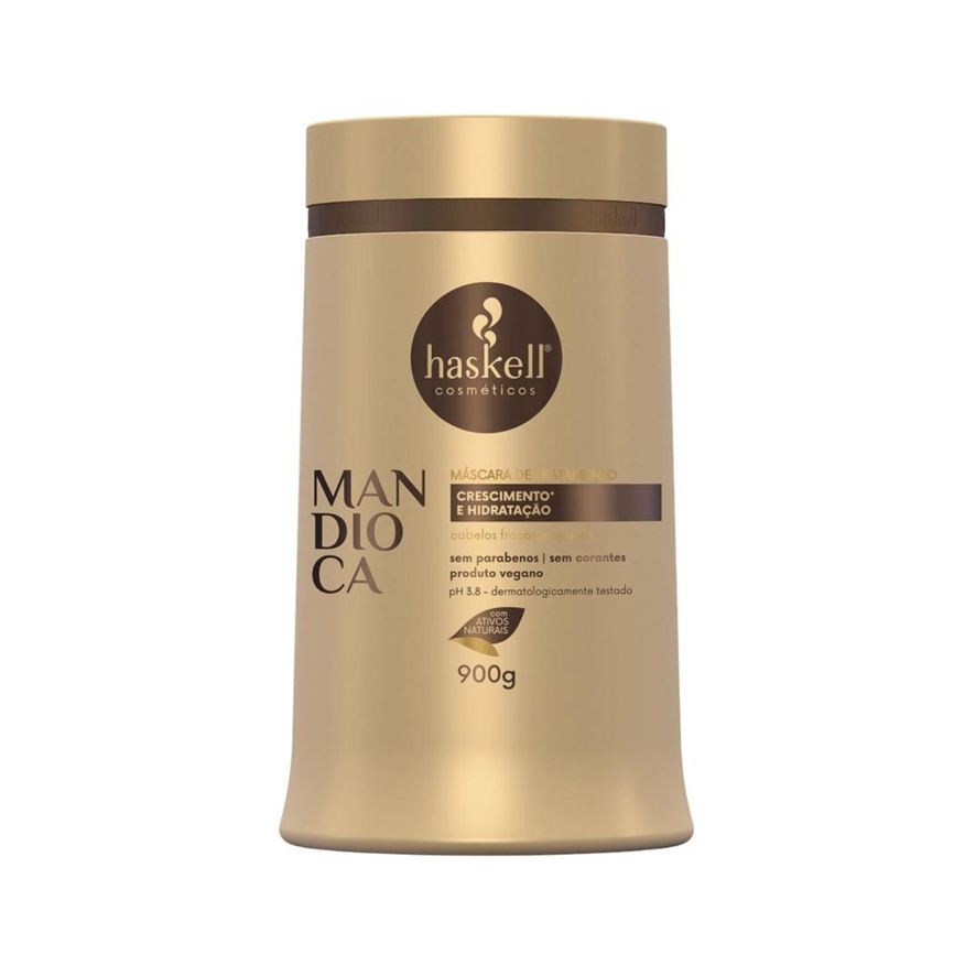 Haskell Mandioca - Máscara Força Crescimento Tratamento - 900g