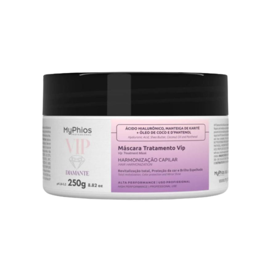 MyPhios Professional MyPhios VIP Diamante - Máscara Reconstrução Hidratação Brilho - 250g