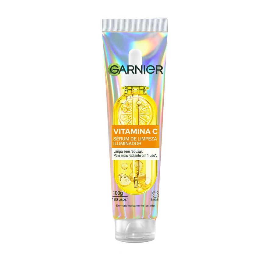 Garnier Sérum Facial Vitamina C Limpeza Iluminador 100g