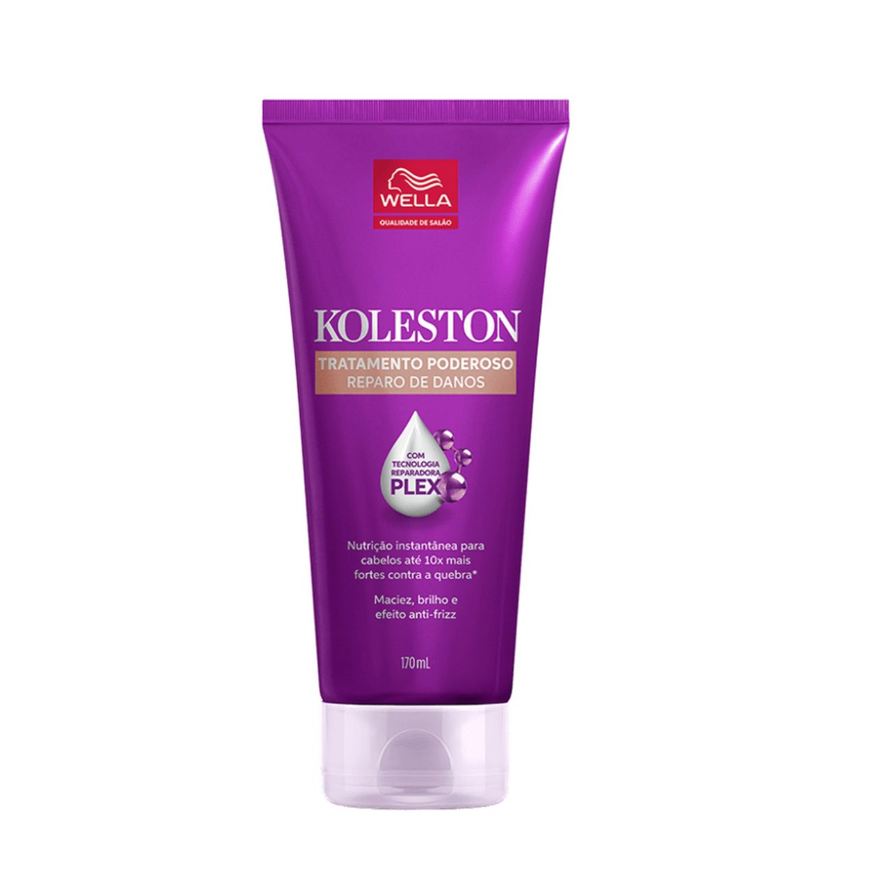 Koleston Máscara Capilar Tratamento Poderoso Reparo De Danos Plex 170ml