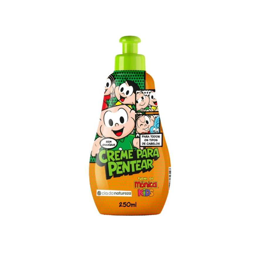 Cia da Natureza - Turma da Mônica Creme para Pentear Todos os Tipos de Cabelos - 250ml