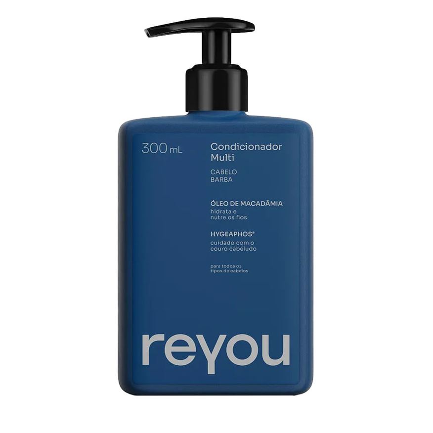 Reyou - Óleo de Macadâmia Hygeaphos - Shampoo Multiuso
