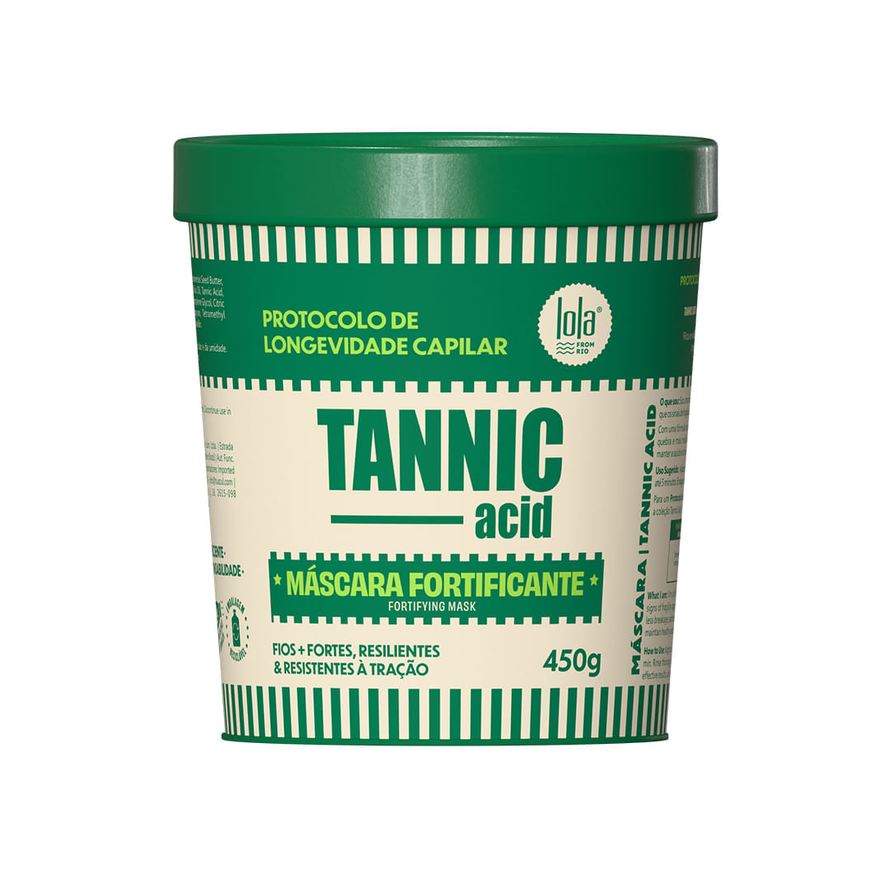 Lola From Rio - Tannic - Máscara Capilar - 450g