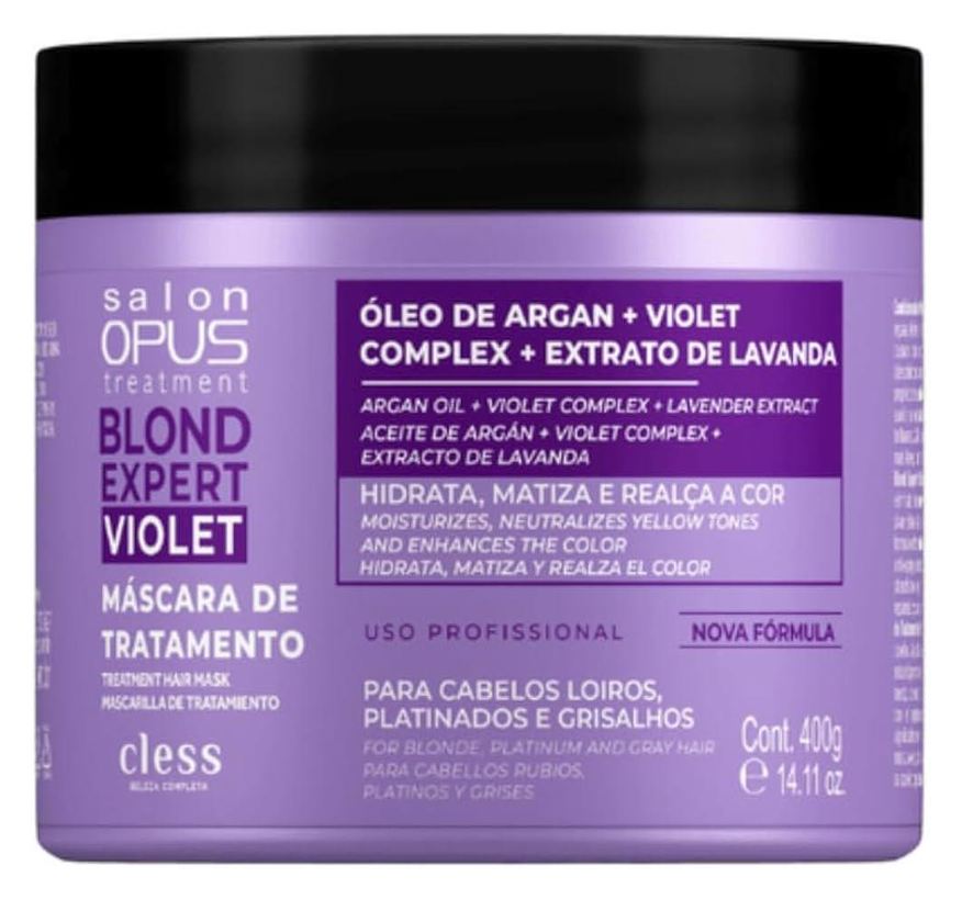 Salon Opus - Blond Expert Violet - Máscara Capilar - 400g