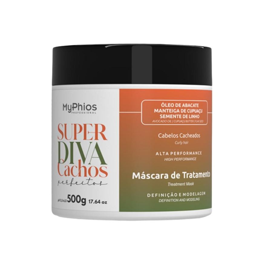 MyPhios Professional MyPhios - Super Diva Cachos Perfeitos - Máscara Capilar - 500g