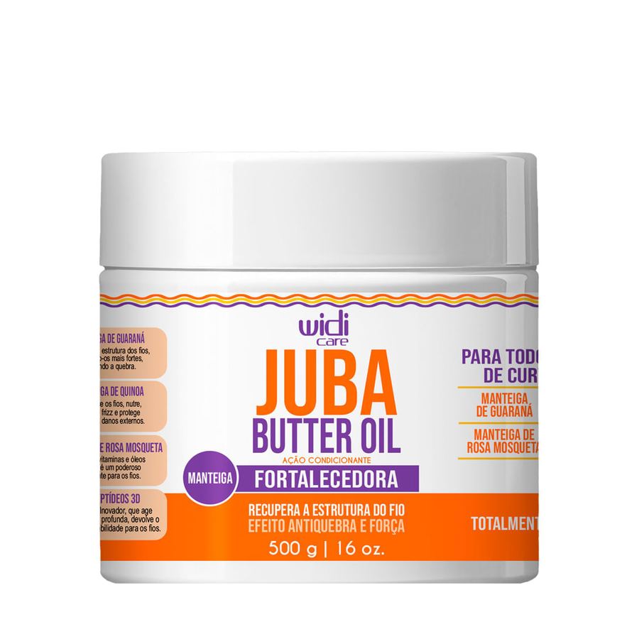 Widi Care - Juba Butter Oil Fortalecedora - Máscara Capilar - 500g