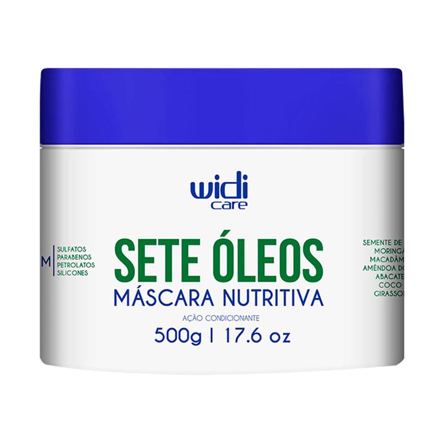 Widi Care - Sete Óleos Nutritiva Ação Condicionante - Máscara Capilar - 500g