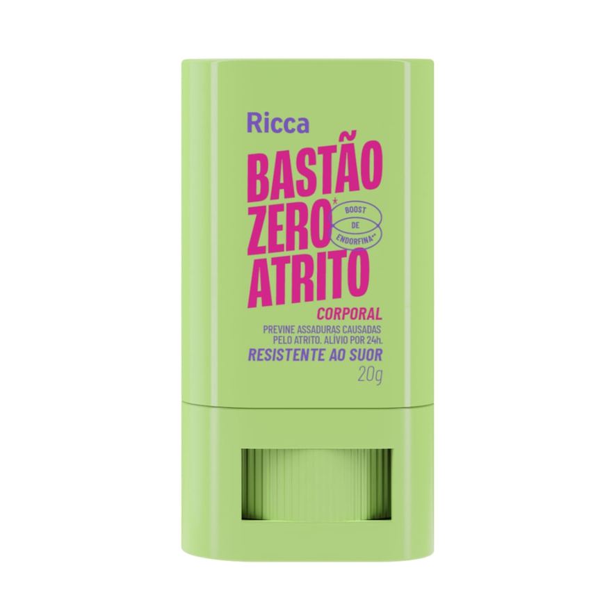 Ricca Bastão Hidratante Corporal Zero Atrito 20g