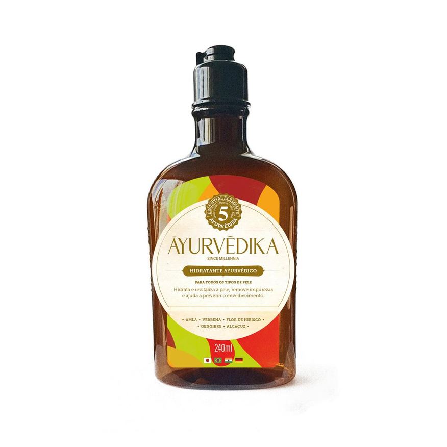Ayurvédika Creme Hidratante Ayurvédico Hidratação e Nutrição Natural
