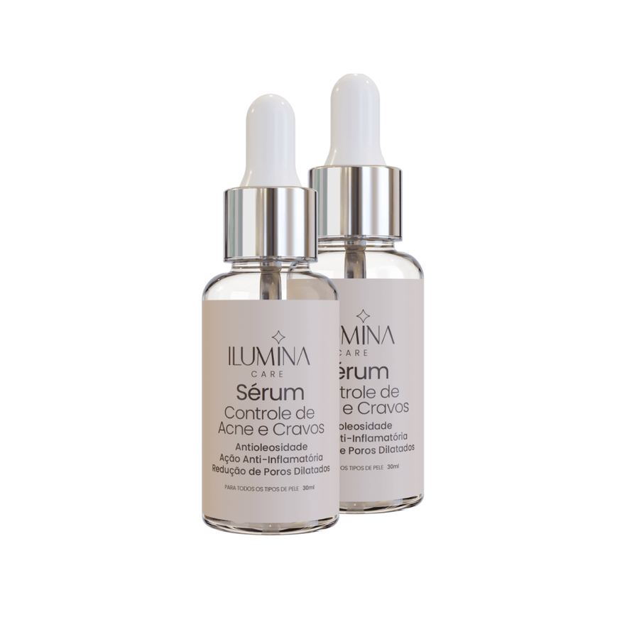 Ilumina Care Kit 2 Sérum Antiacne Pele Oleosa