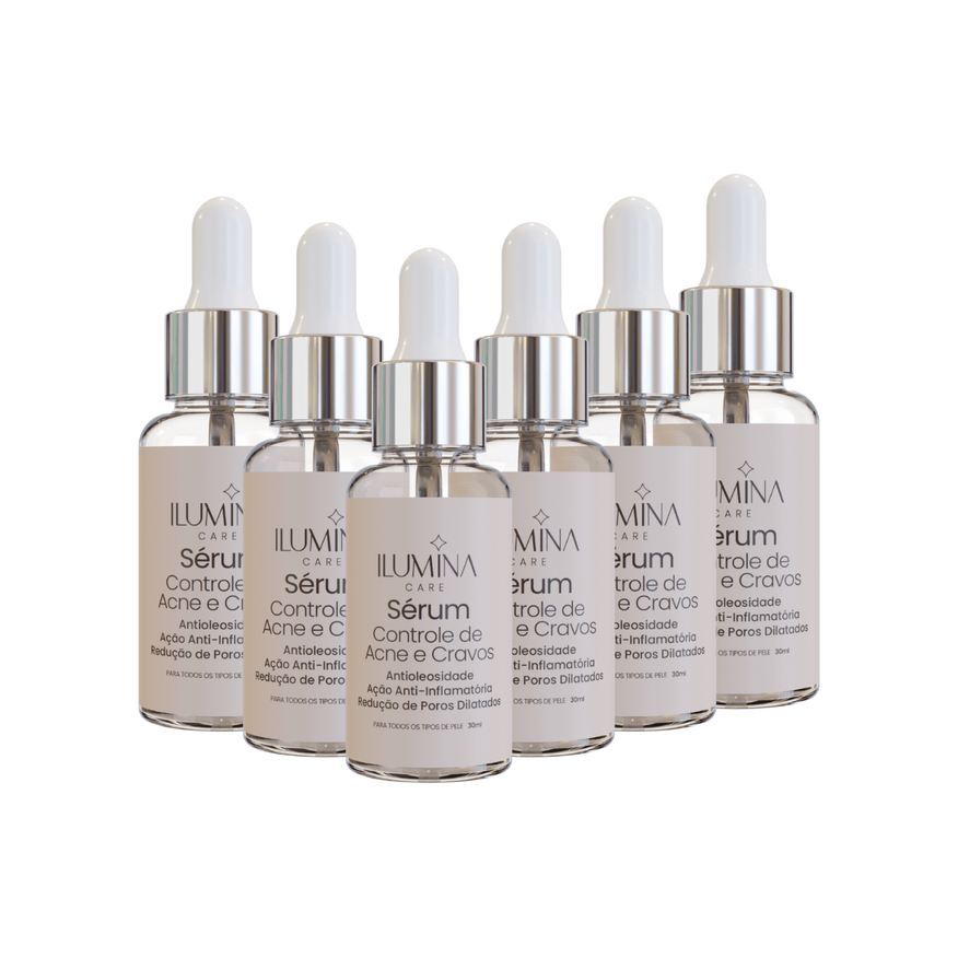 Ilumina Care Kit 6 Sérum Antiacne Pele Oleosa